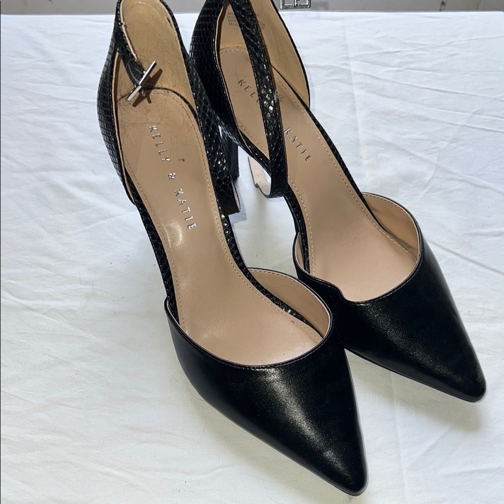 Kelly & Katie Black Women's Heels